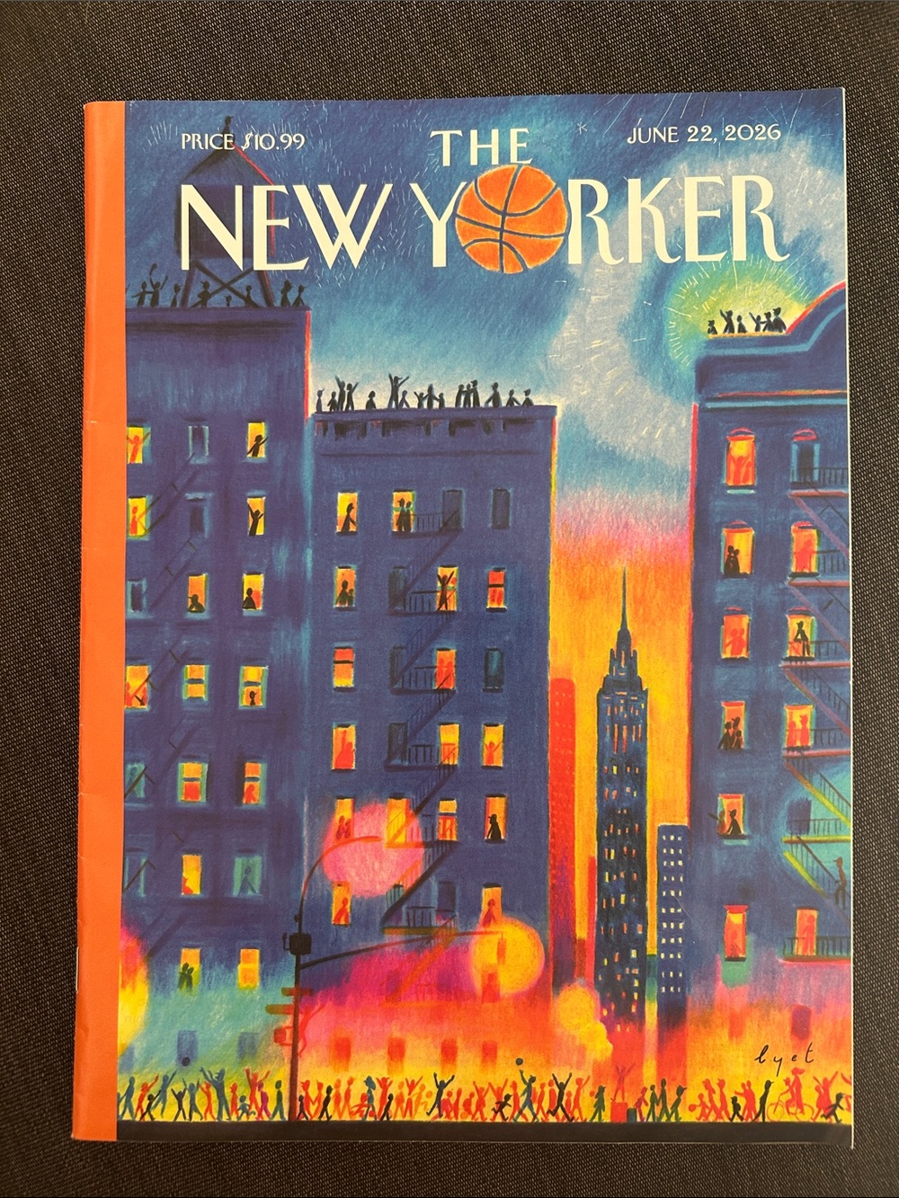 New Yorker Magazine, Knicks Championship June 2026 edition